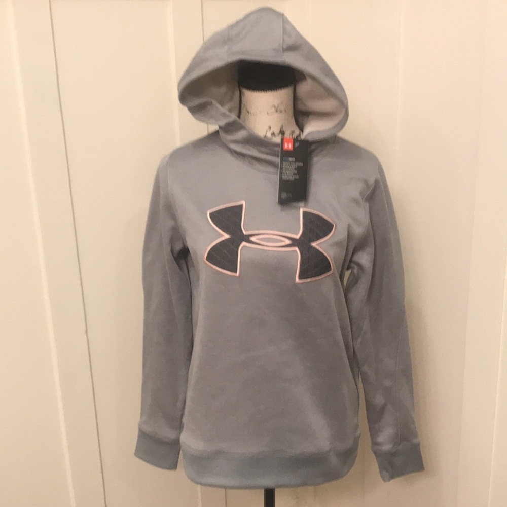 Under Armour Cold Gear Women’s Hoodie Size S Gray